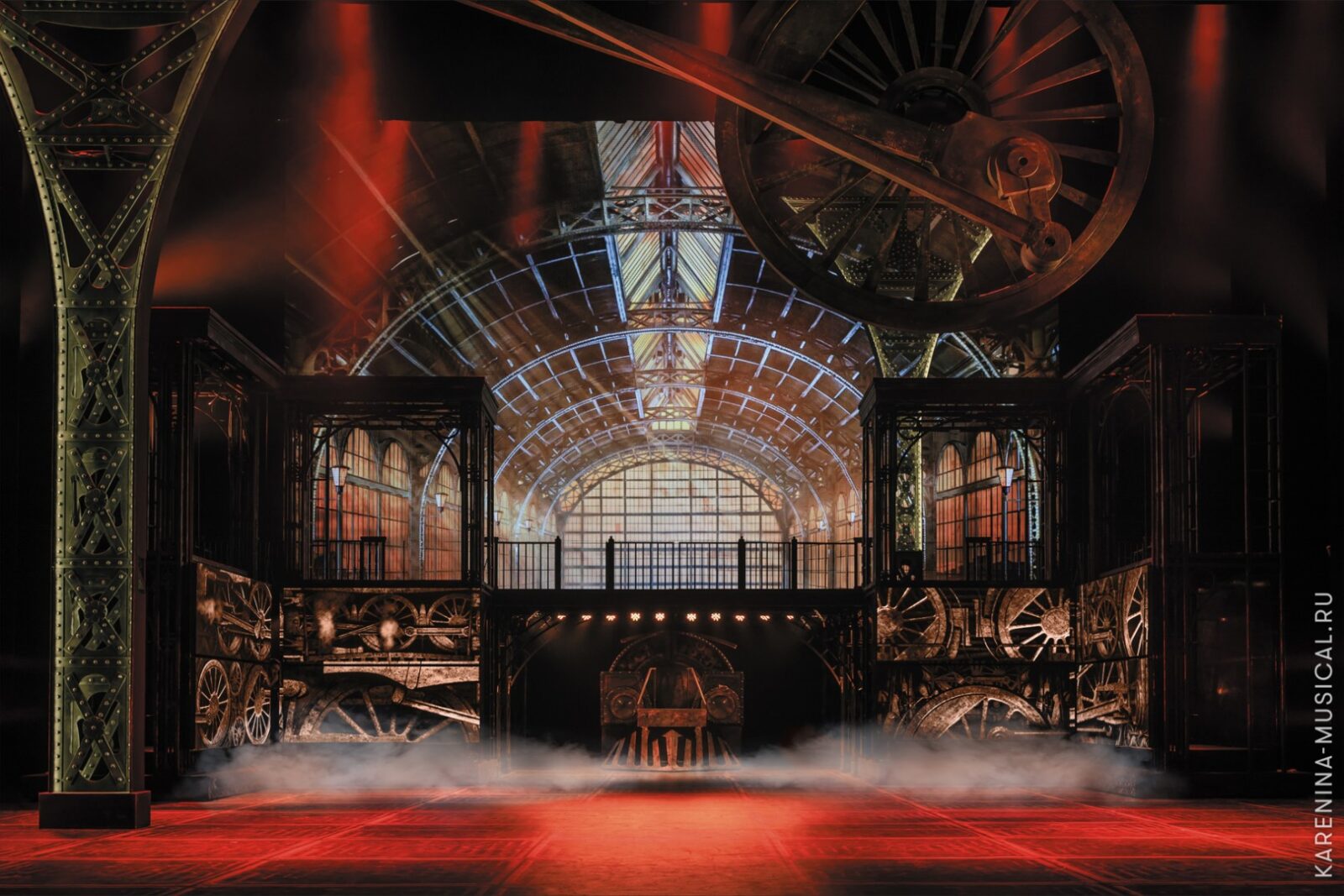 Szenenbild (© karenina-musical.ru)