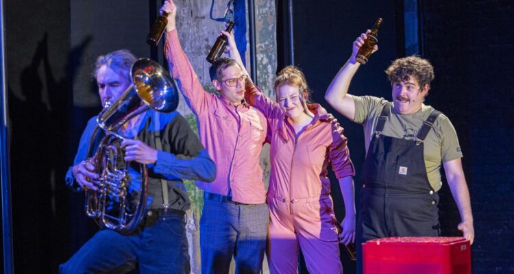 Kai Bettermann, Robin Berenz, Katharina Abel, Adrian Hildebrandt © Sascha Kreklau