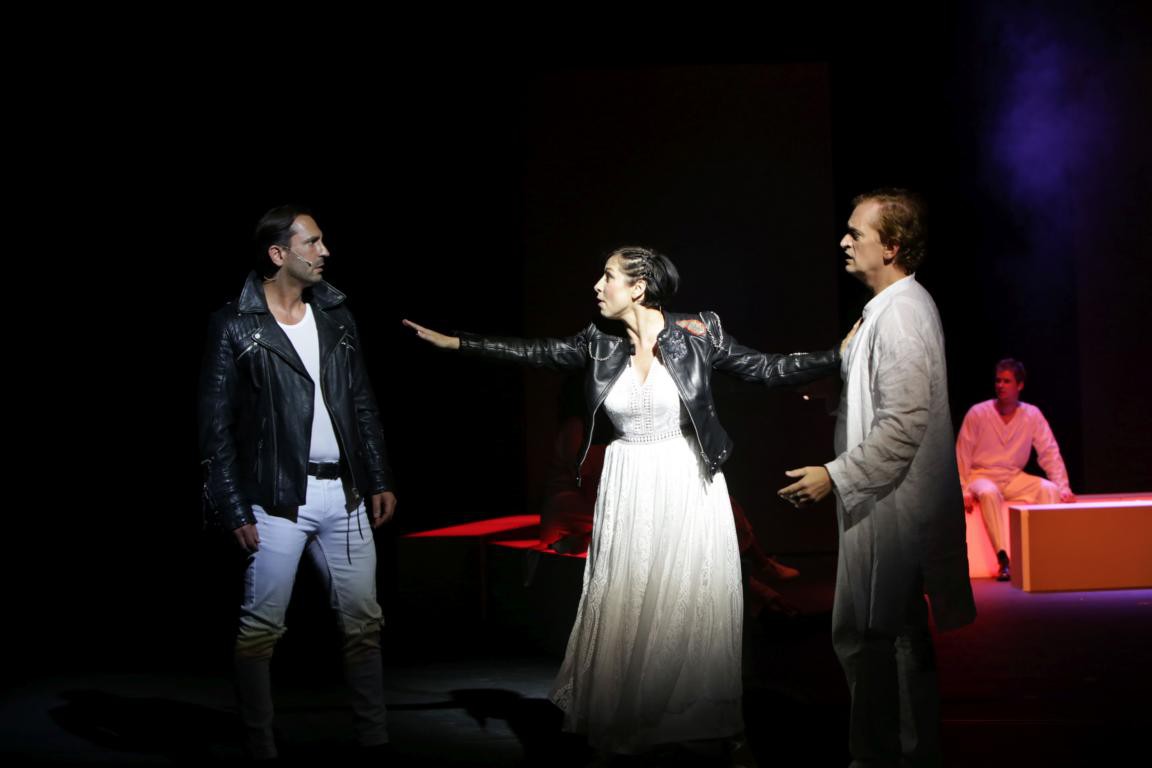 Alexander di Capri (Judas), Julia Berger (Maria Magdalena), Chris Murray (Jesus) © Juliane Menzel