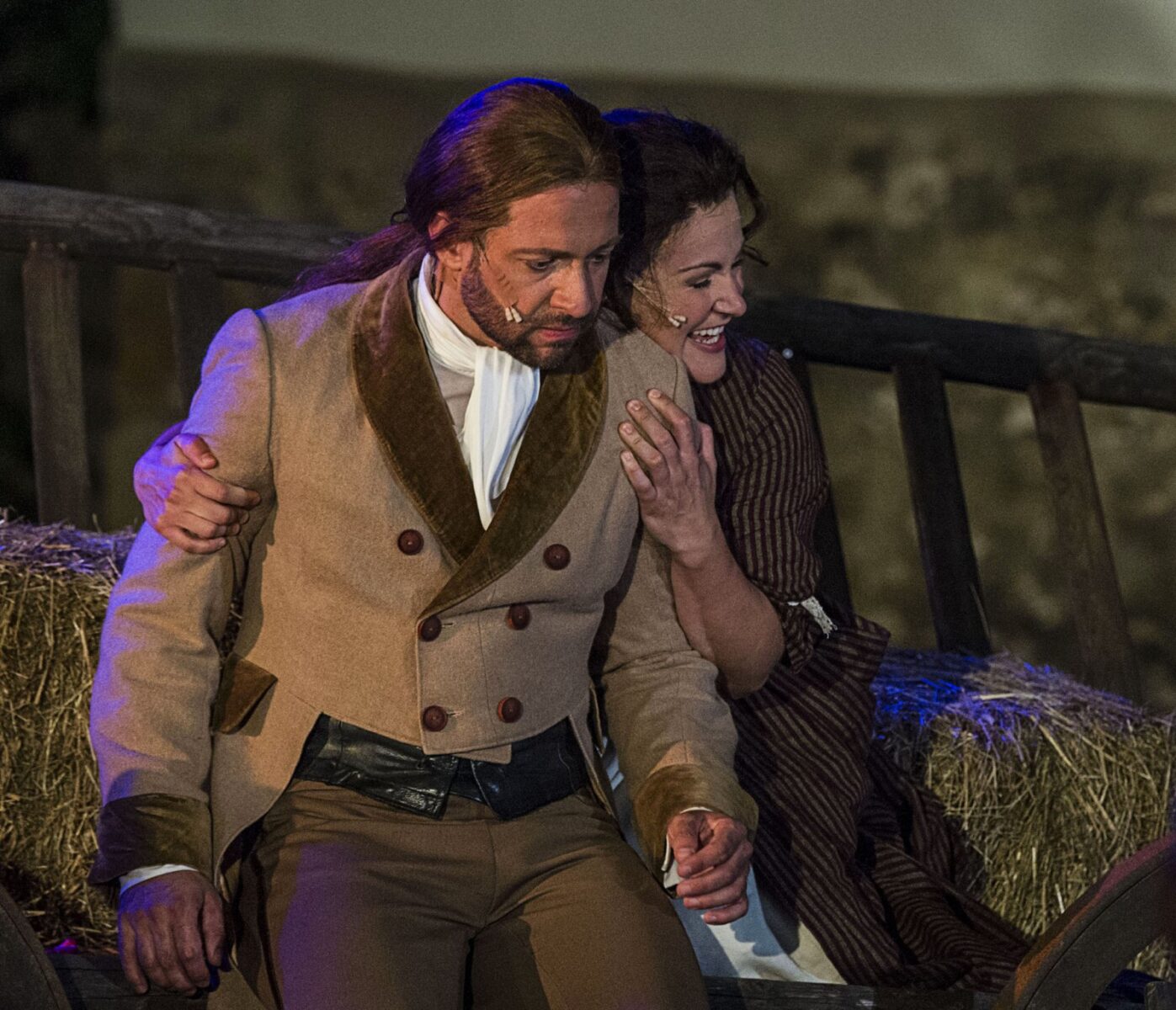 David Wehle (Albert), Anne Hoth (Lotte) &copy; Bernd Deck
