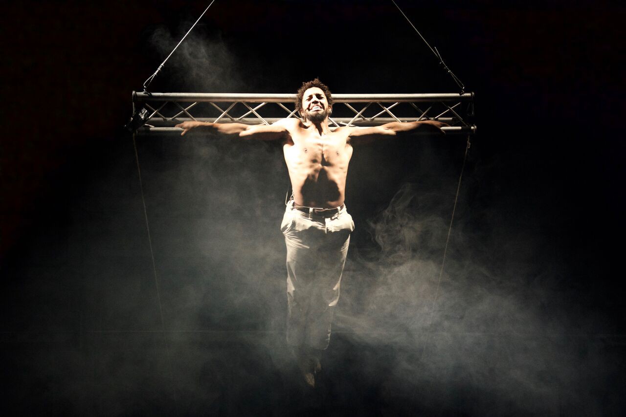 Lukas Nadjiri (Jesus) © Theater