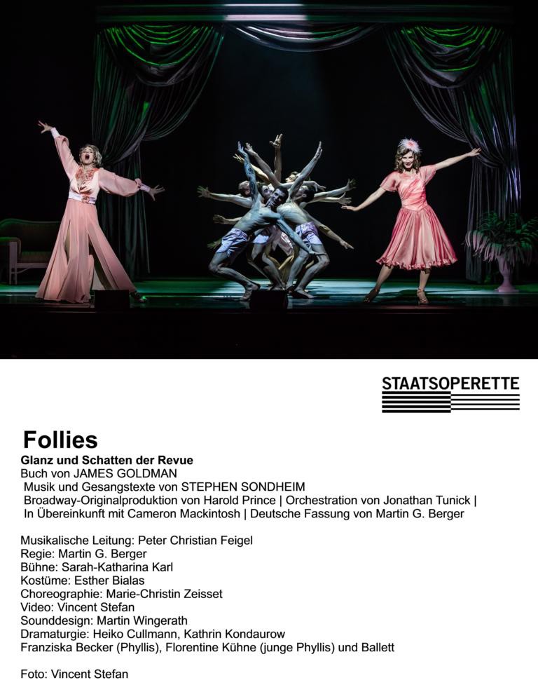 Franziska Becker (Phyllis), Florentine Kühne (junge Phyllis), Ballett © Vincent Stefan