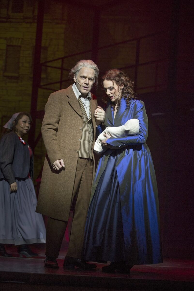 Doktor Manette (Yngve Gasoy-Romdal), Lucie Manette (Birgit Reutter) &copy; H. Dietz Fotografie