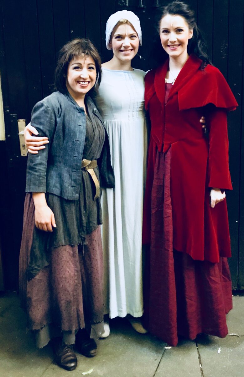 Meine Ladies Lasarah und Daniela. Fantine ist übrigens schon im Himmel.