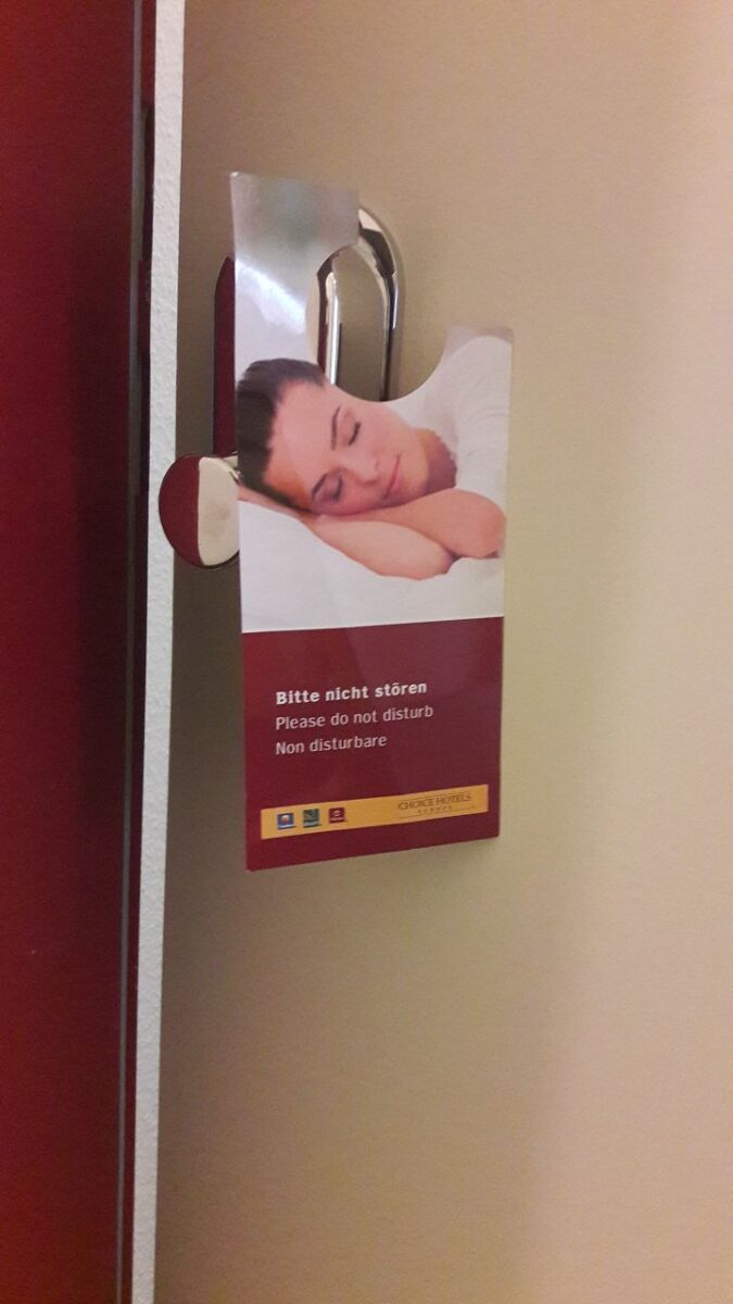 Da ist ja noch eine kleine Siesta drin. ;-)