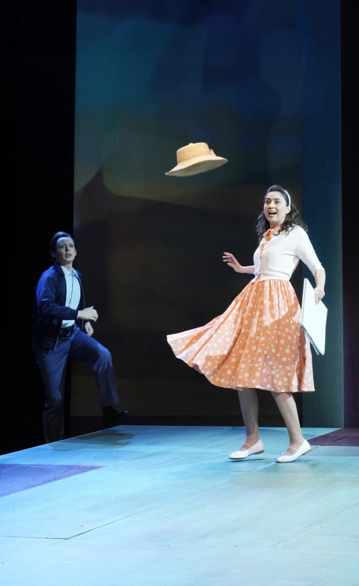Lukas Sandmann (Fabrizio Naccarelli), Valerie Luksch (Clara Johnson) &copy; Reinhard Winkler
