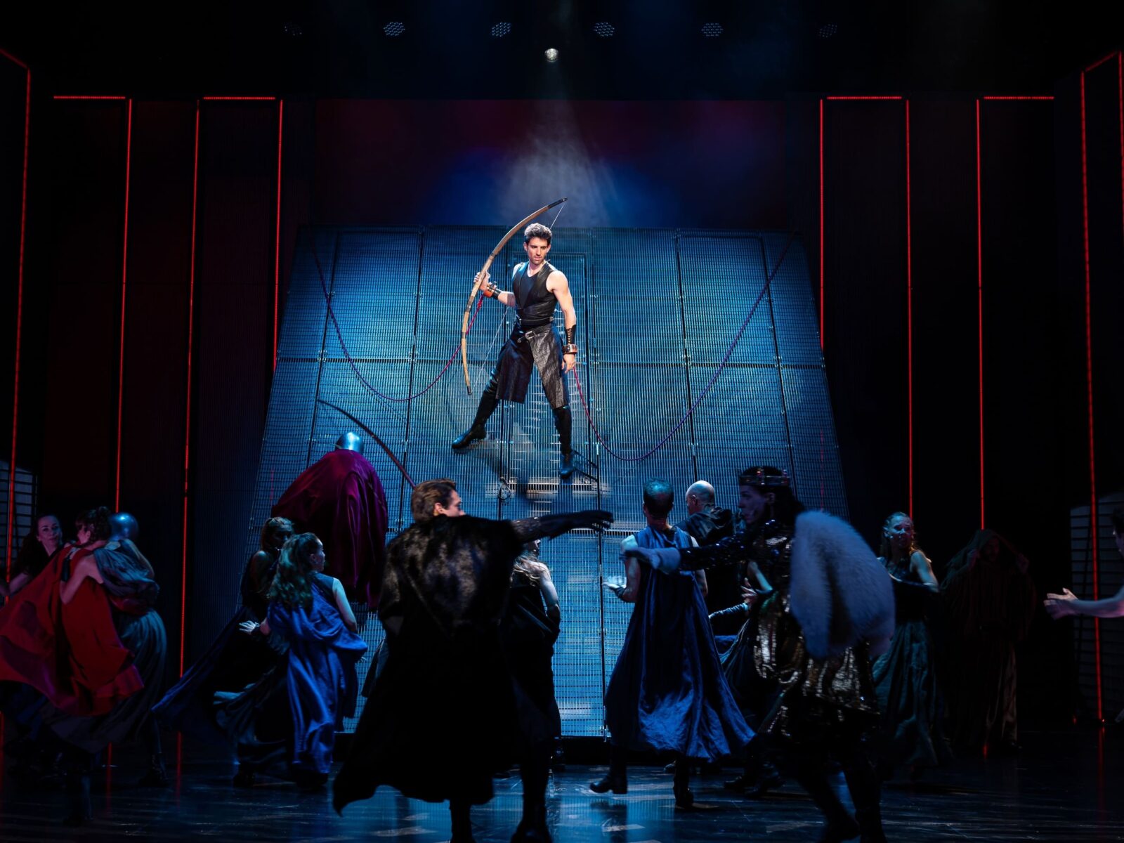 Philipp Büttner (Robin Hood), "Robin Hood" 2025 (Foto: Sophia Walkenhorst © spotlight-musicals)