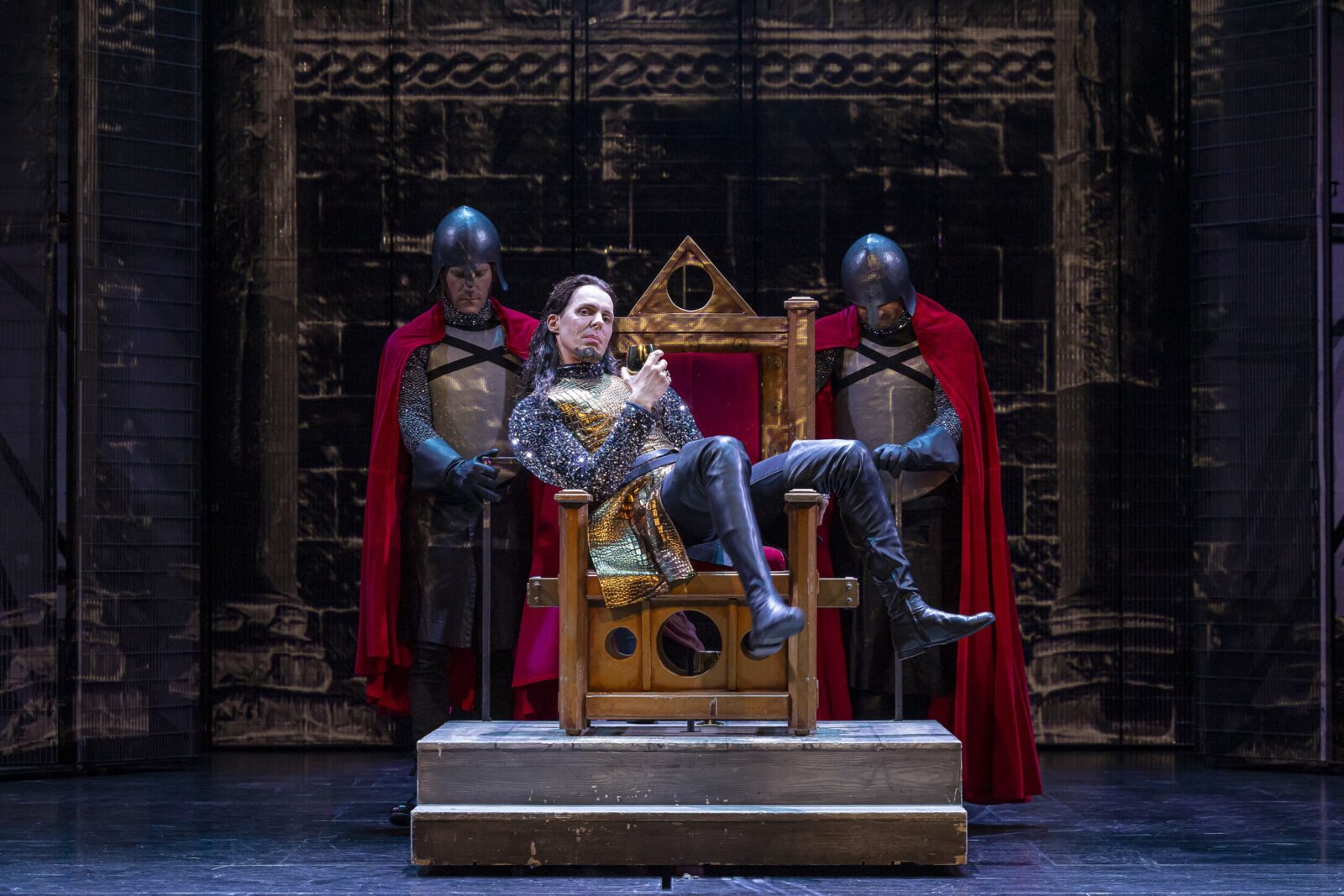 Christian Schöne (King John), "Robin Hood" 2025 (Foto: Michael Werthmueller © spotlight-musicals)