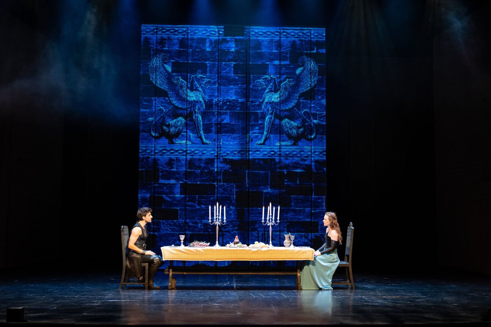 Philipp Büttner (Robin Hood) & Johanna Zett (Marian), "Robin Hood" 2025 (Foto: Sophia Walkenhorst © spotlight-musicals)