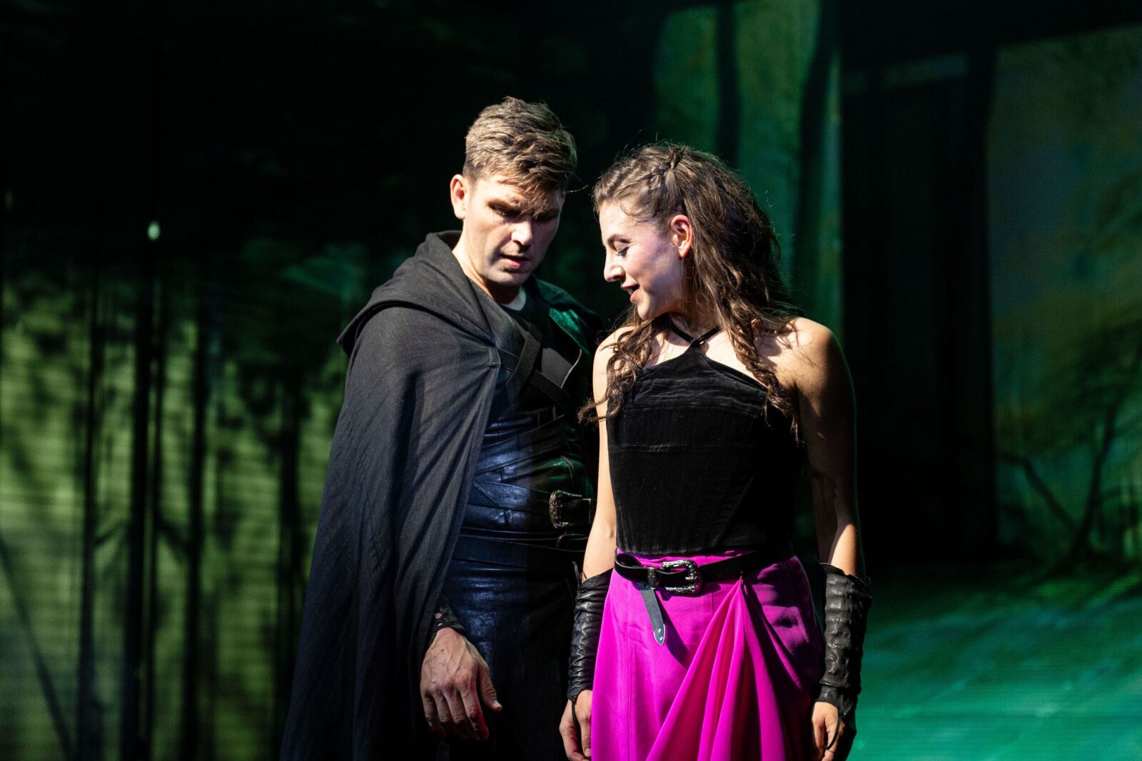 Dennis Henschel (Robin), Tamara Pascual (Marian), "Robin Hood" 2025 (Foto: Sophia Walkenhorst © spotlight-musicals)