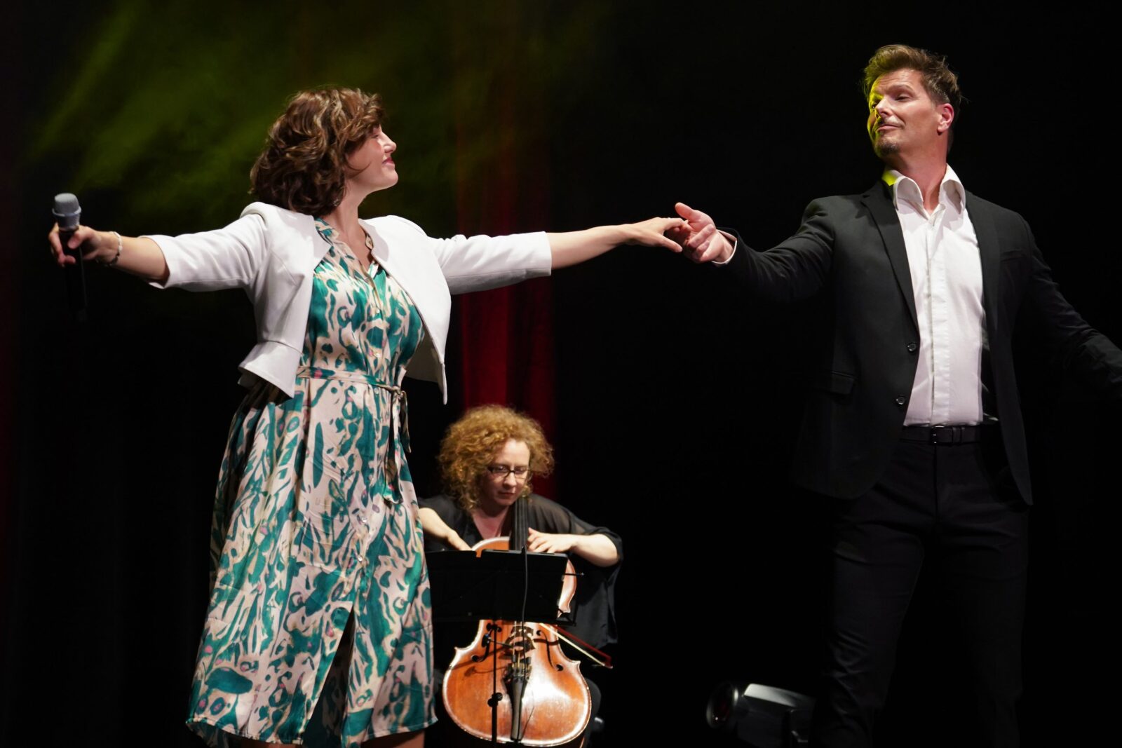 Lisa Habermann, Astrid Naegele (Cello), Jan Ammann © Franziska Scholz