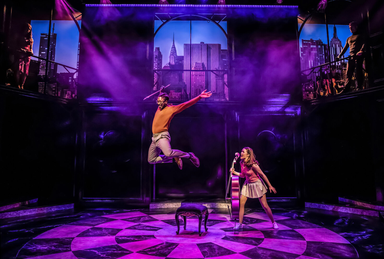 Nickcolia King-N'Da (Ronald) und Rose Galbraith (Cecile) © Pamela Raith