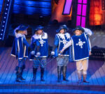 Thomas Hüstermann (Aramis), Kai Ruppek (Athos), Floran Lake (Porthos), Jörn Tallen (D'Artagnan) © Emsländische Freilichtbühne Meppen