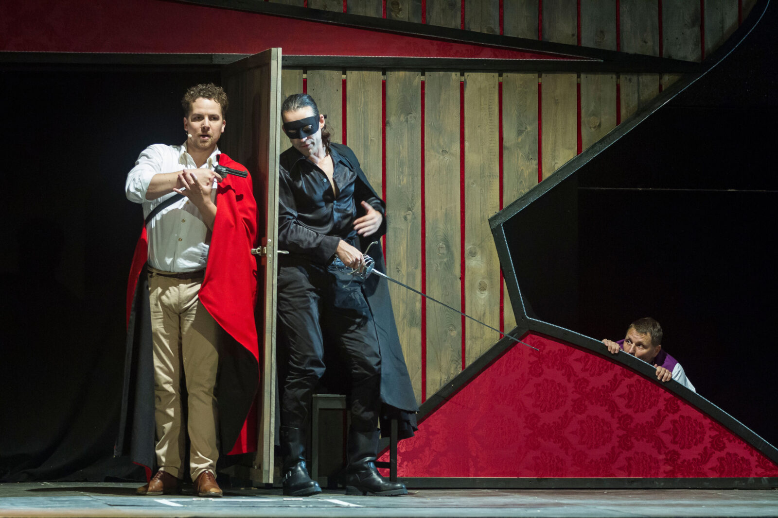 Marc Trojan (Ramon), Nicky Wuchinger (Zorro) &copy; Emília Horpácsi