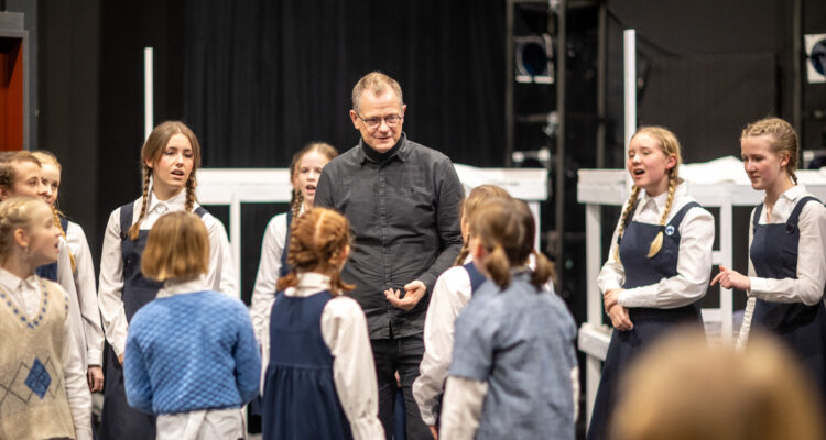 Friedrich von Mansberg bei der Generalprobe von "Annie" © Andreas Tamme
