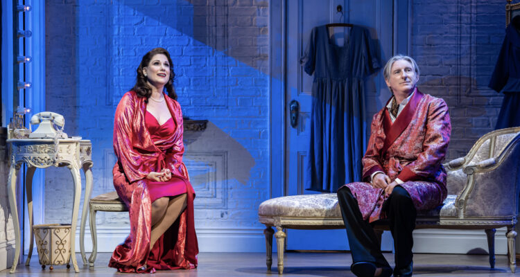 Stephanie J. Block (Lilli/Kate), Adrian Dunbar (Fred/Petruchio) © Johan Persson