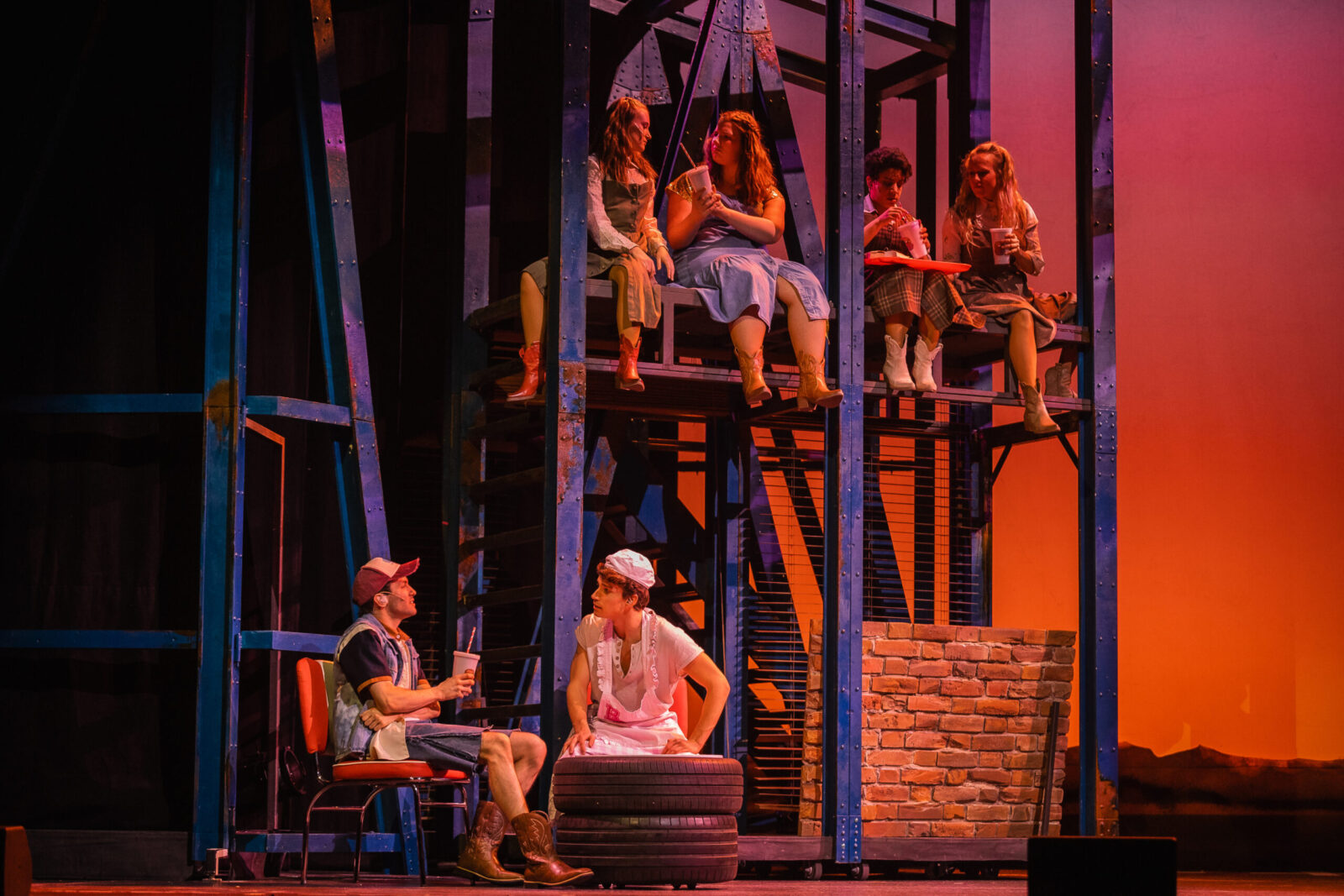 Ensemble von "Footloose" © Jens Ochmann
