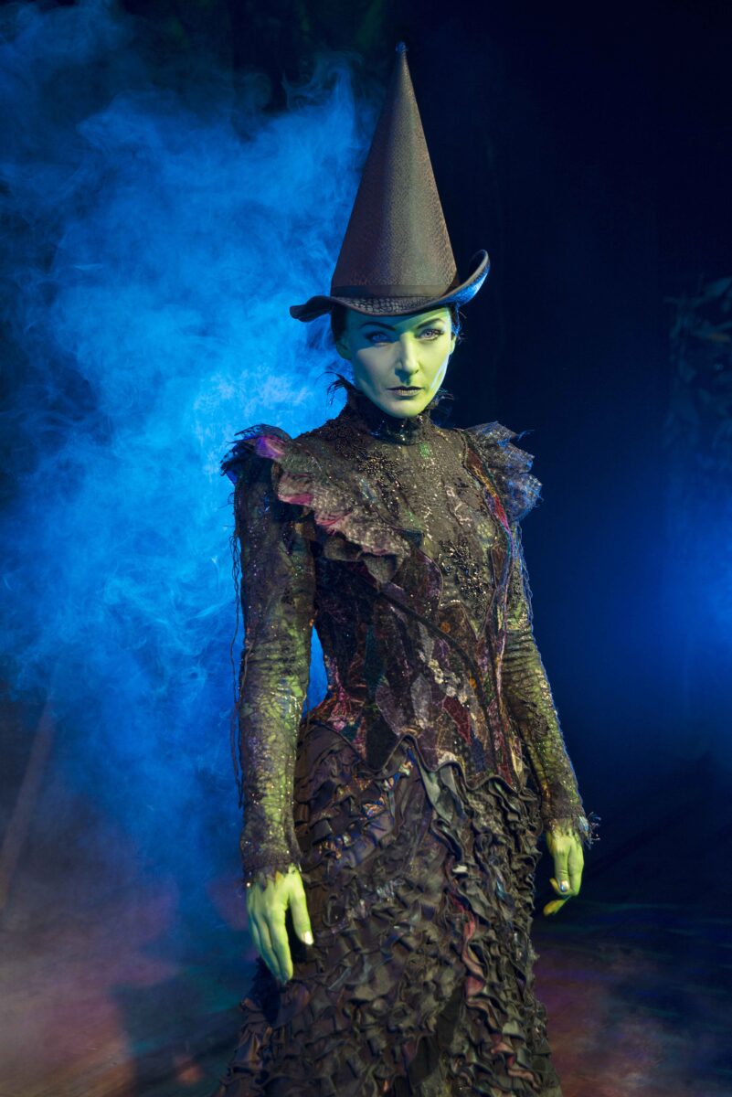 Willemijn Verkaik als Elphaba in "Wicked", London © Matt Crockett, WLPL