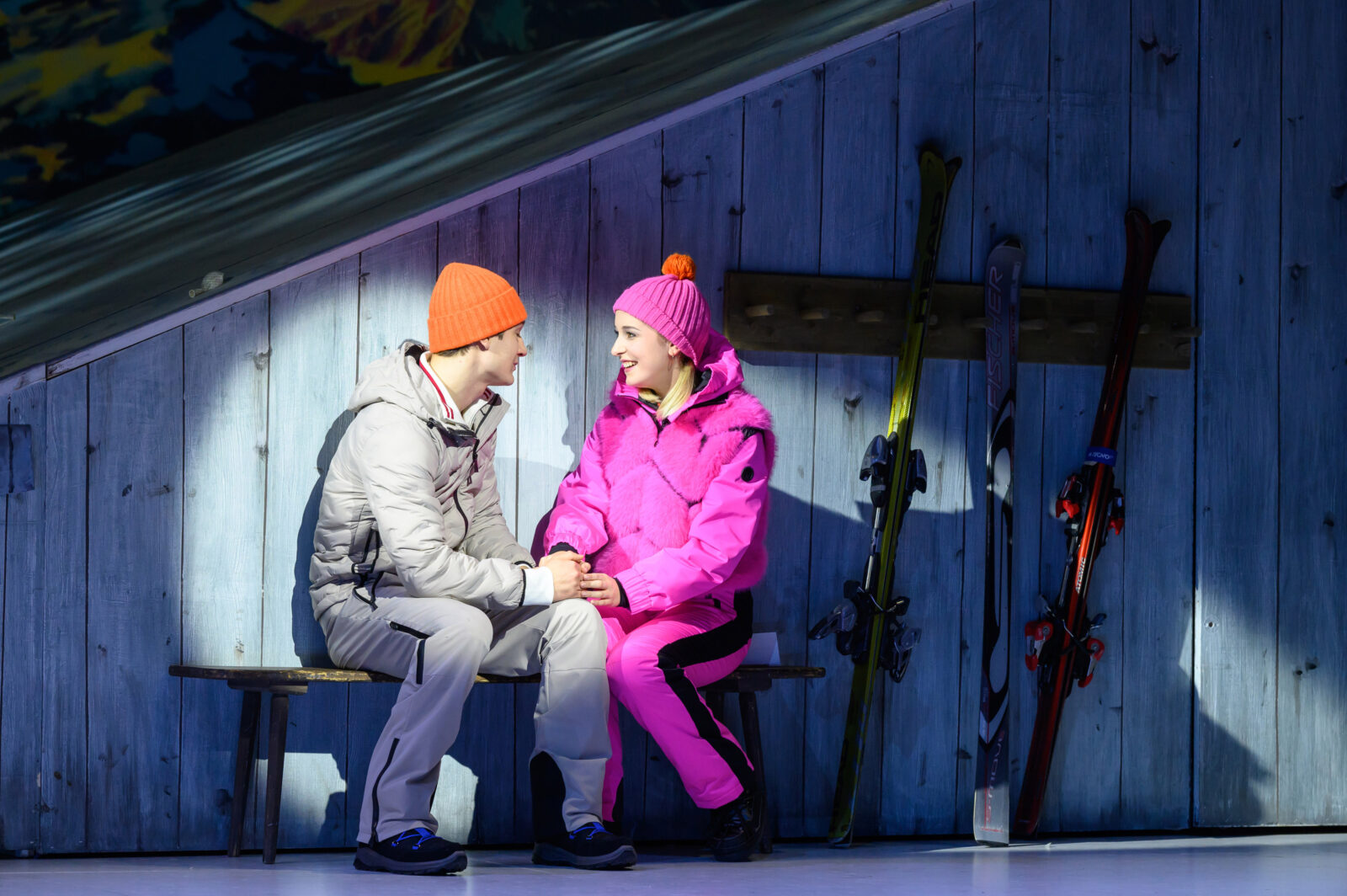 Timotheus Hollweg (Franz Nicht), Anna Rosa Döller (Anna Maier) © SLT, Tobias Witzgall