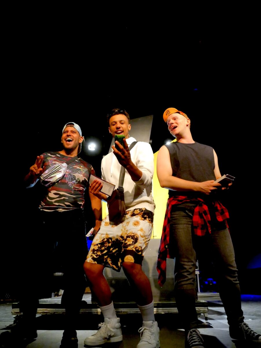 Manuel Lopez (Juan), Oliver Edward (Chris), Markus Fetter (Benni) &copy; th-entertainment