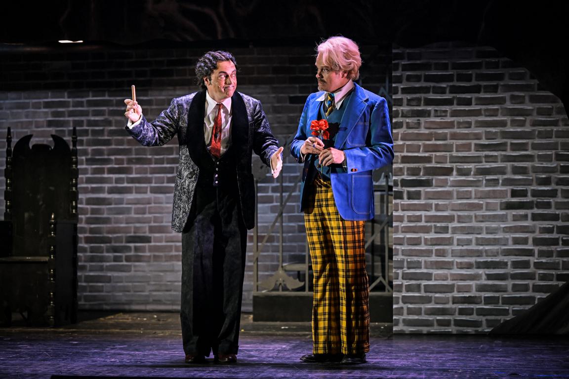 Michael Kamp (Gomez), Klaus Köhler (Mal Beineke) © Andreas Etter