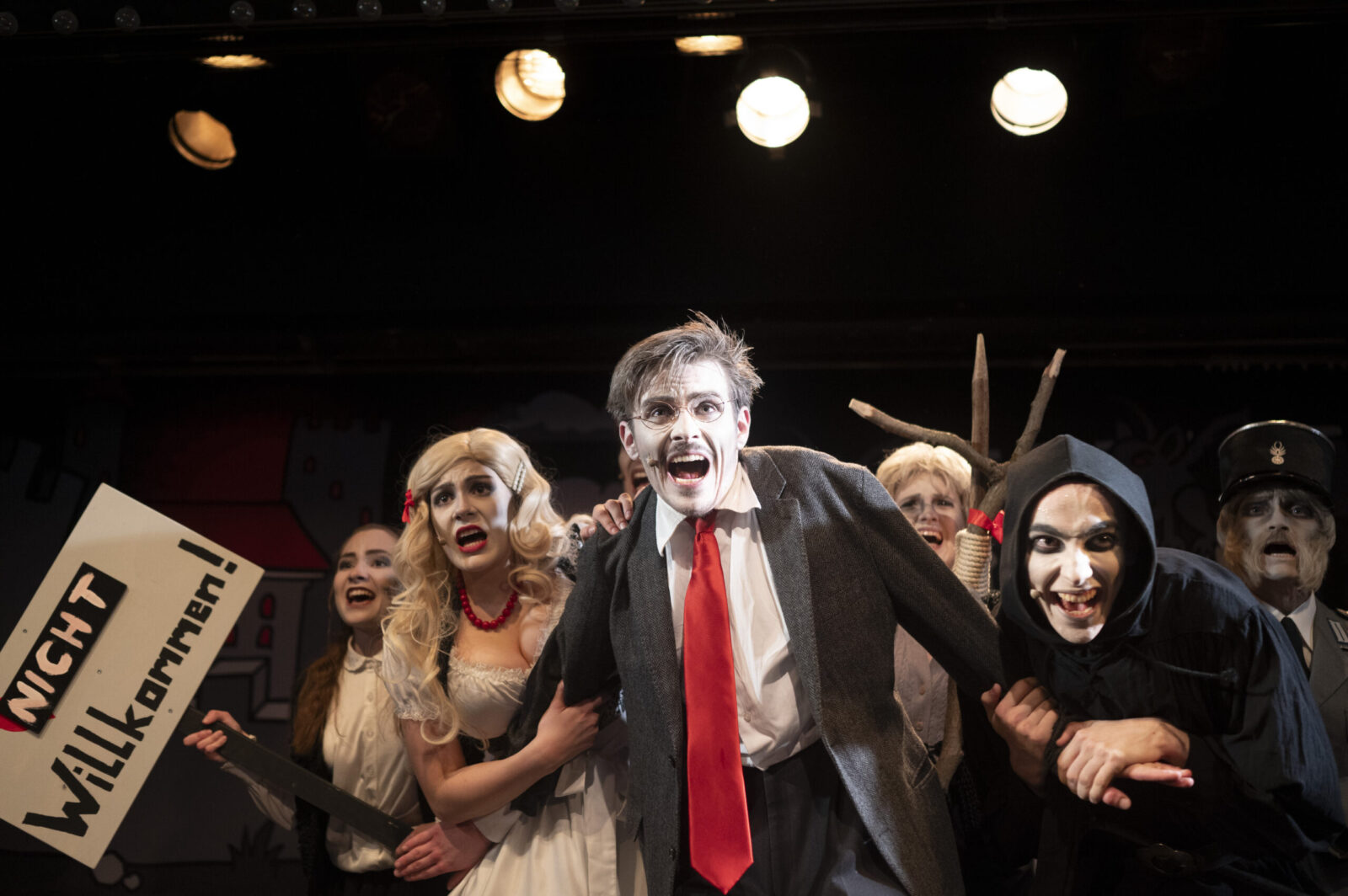 Ensemble TiC-Theater Frankenstein junior © Christoph Kläser