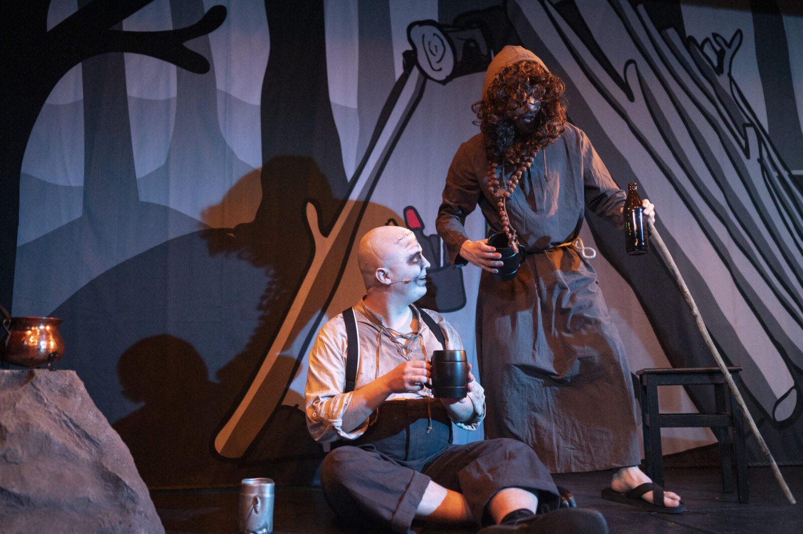 Ensemble TiC-Theater Frankenstein junior © Christoph Kläser