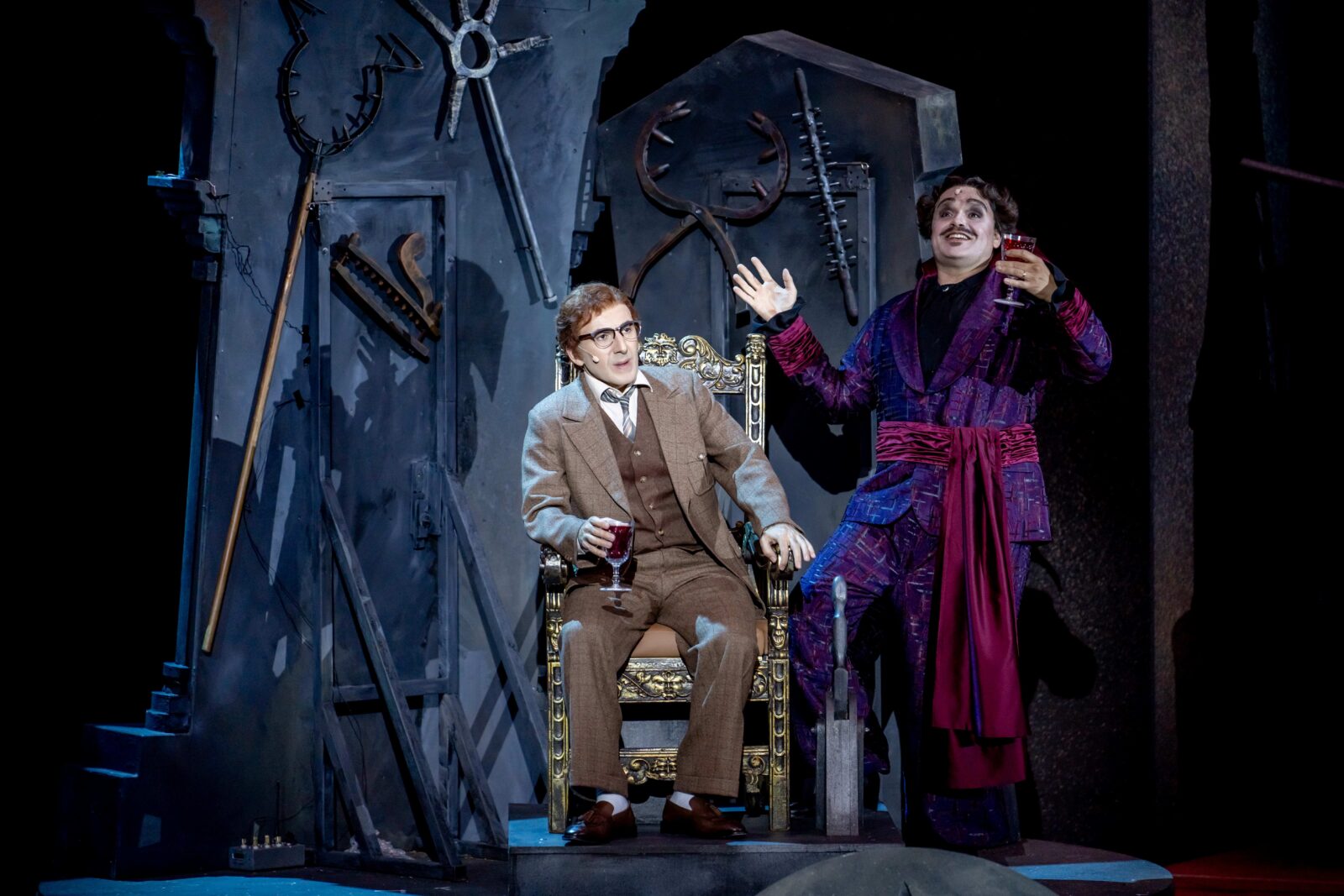 Fehmi Göklü (Mal Beineke), Enrico De Pieri (Gomez) &copy; Andreas Lander
