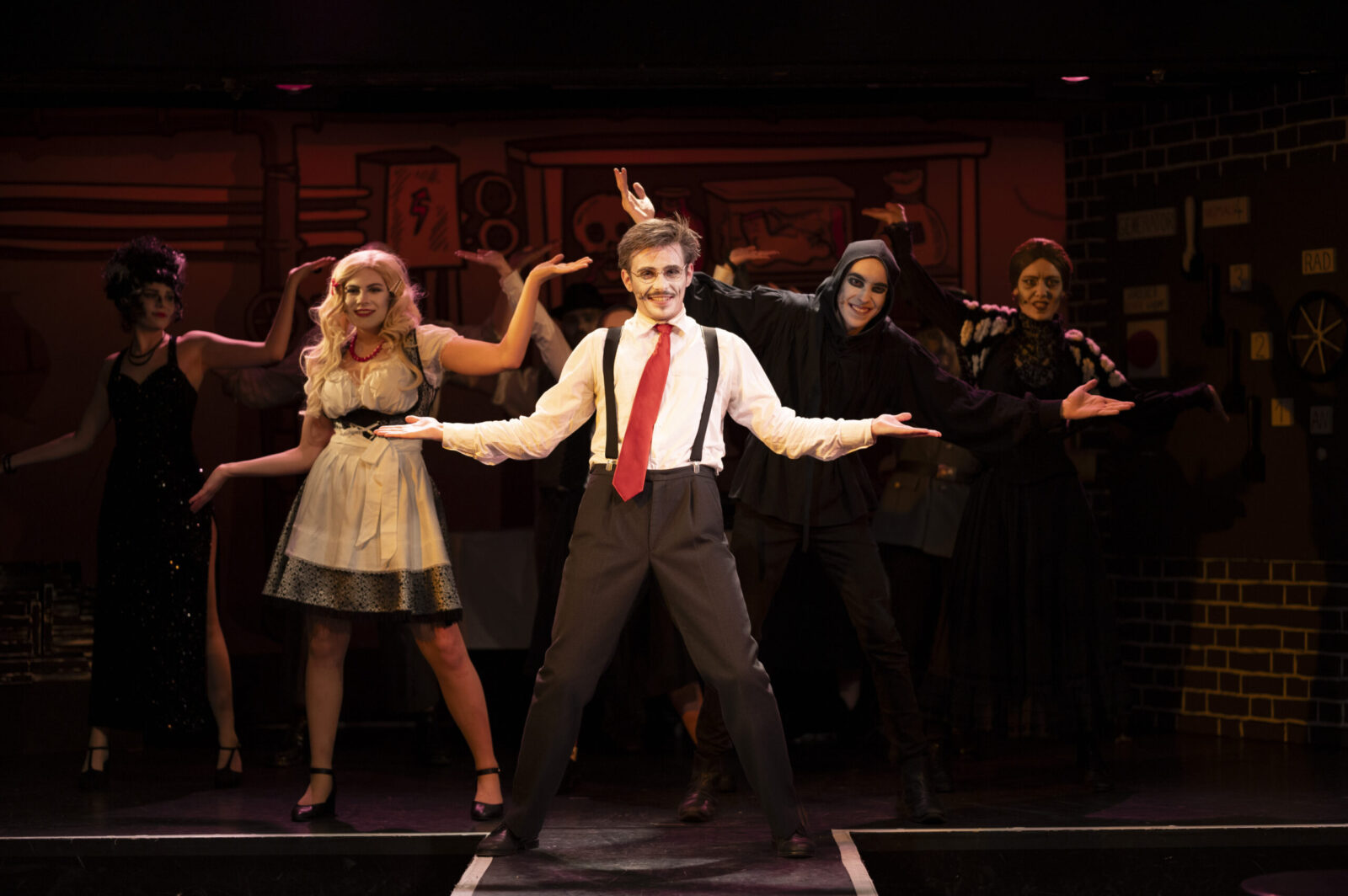 Ensemble TiC-Theater Frankenstein junior © Christoph Kläser