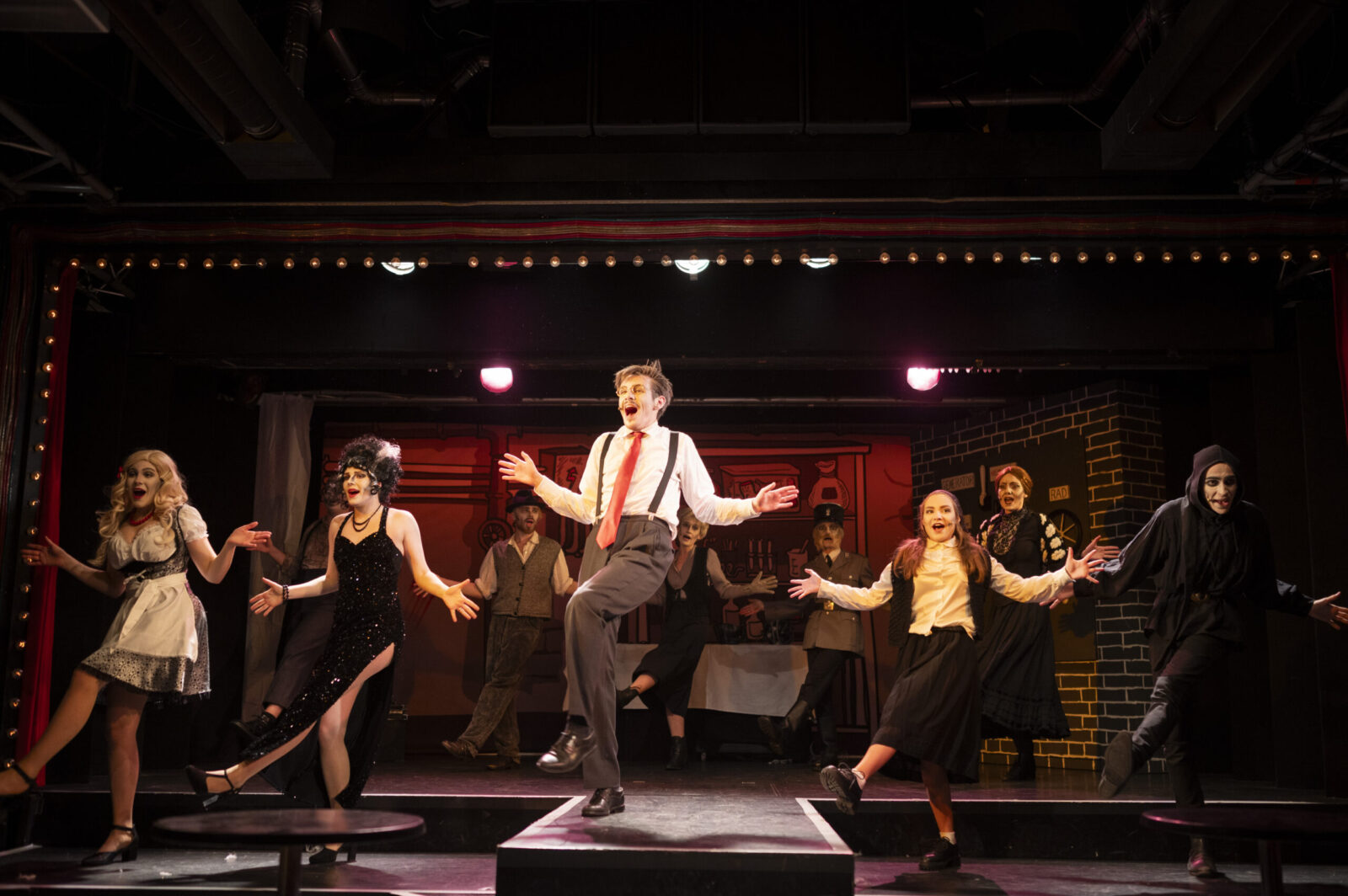 Ensemble TiC-Theater Frankenstein junior © Christoph Kläser