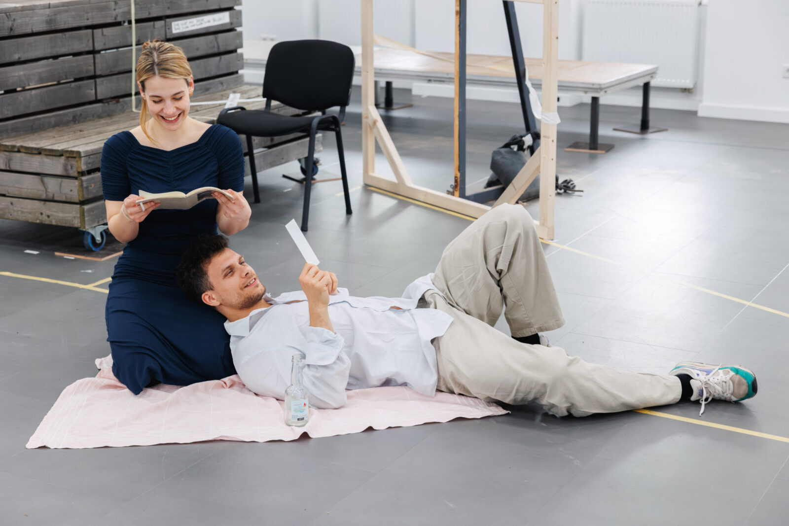 Probenfoto "Bonnie & Clyde" © Julia Lormis