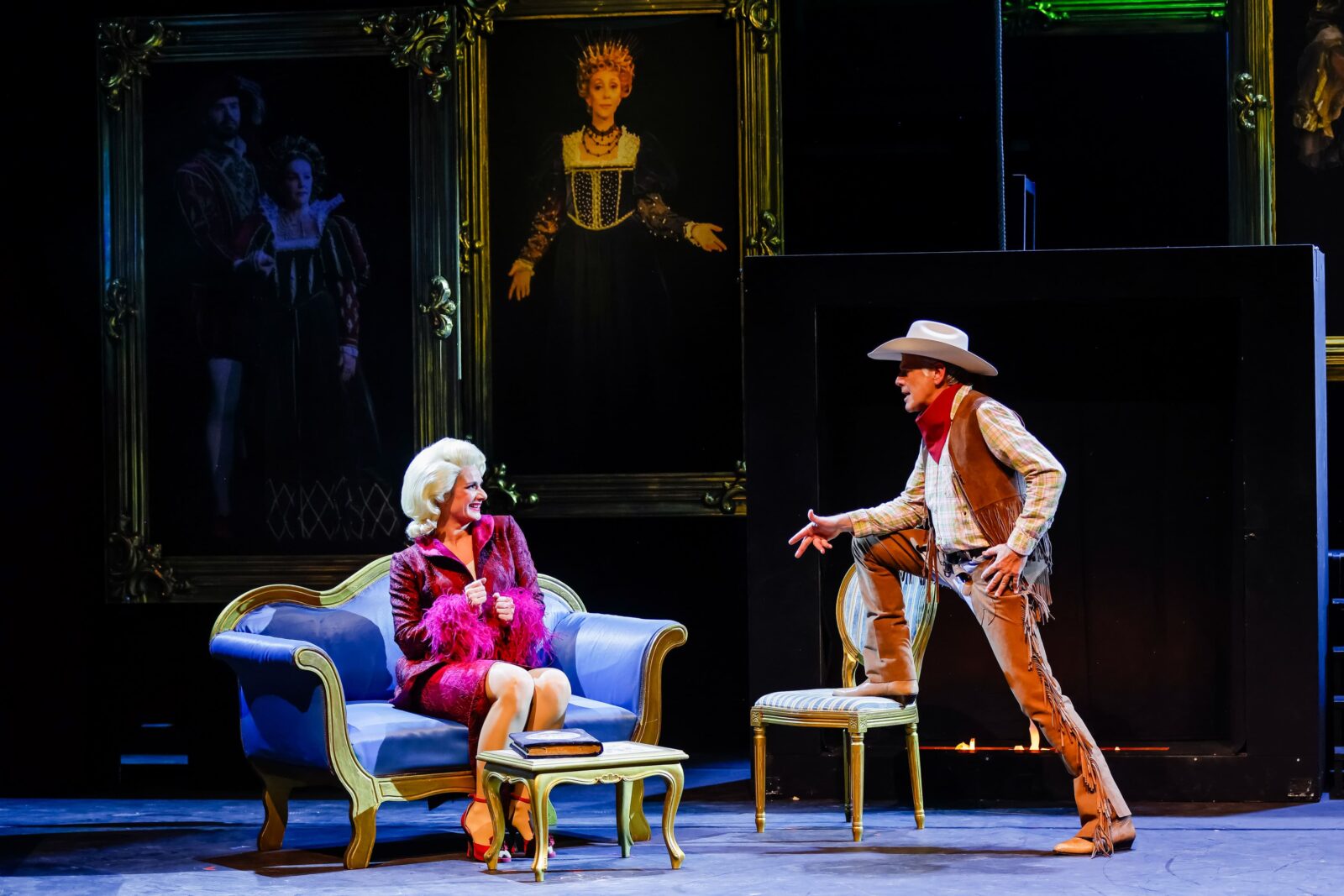 Ann Mandrella (Mrs. Lukretia B. Otis), Dennis Kozeluh (Mr. Hiram Otis) © Christian Husar