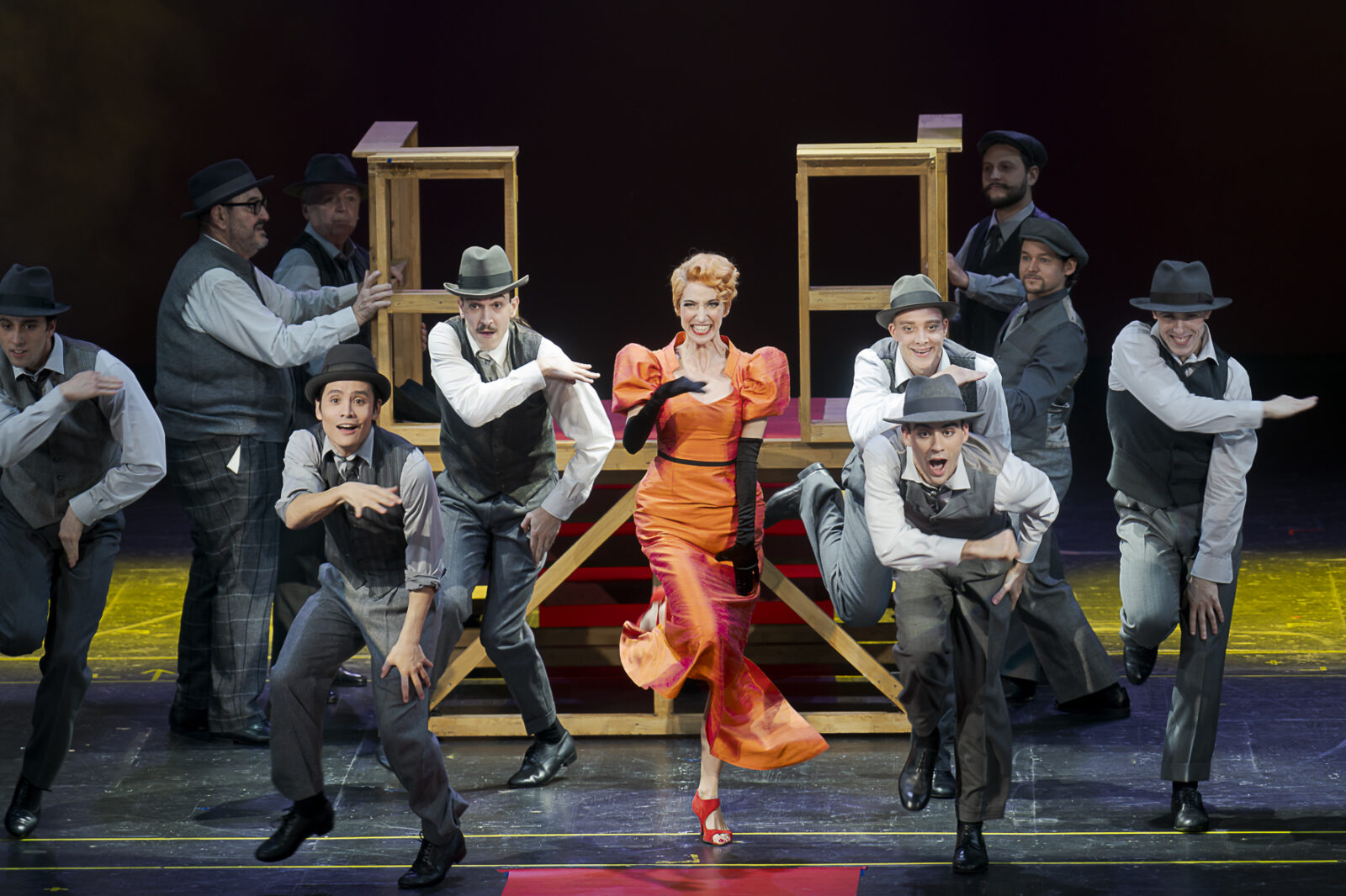 Nina Weiss (Janice), Ensemble &copy; Werner Kmetisch
