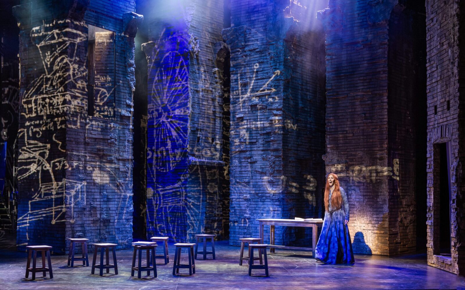 Sabrina Weckerlin als Johanna © Spotlight Musicals / Christian Tech