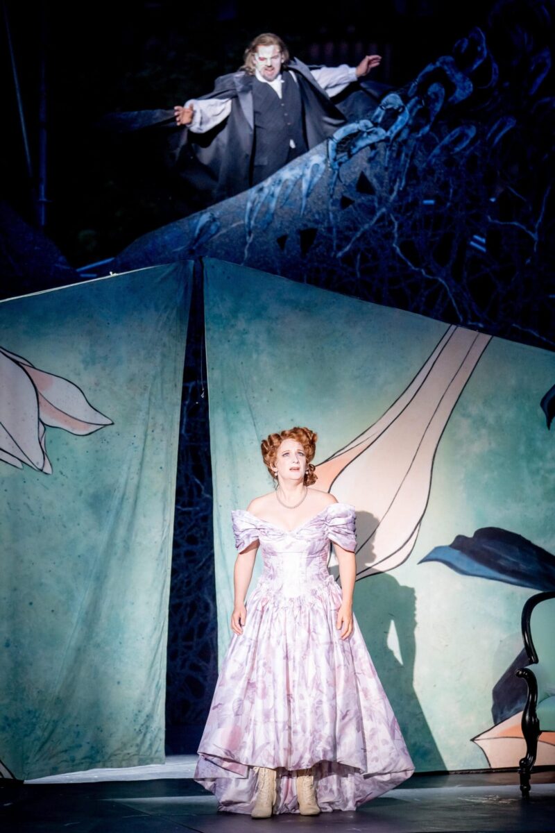 Patrick Stanke (Phantom), Martina Lechner (Christine Daaé) &copy; Andreas Lander