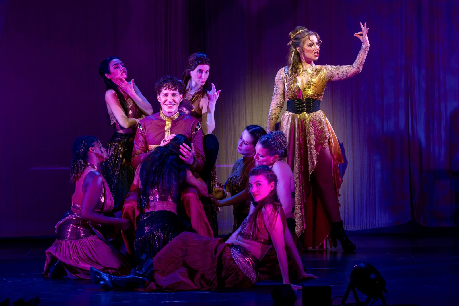 Christian Schöne (Anastasius), Anke Fiedler (Marioza), Fulda 2025 © Spotlight Musicals, Michael Werthmueller