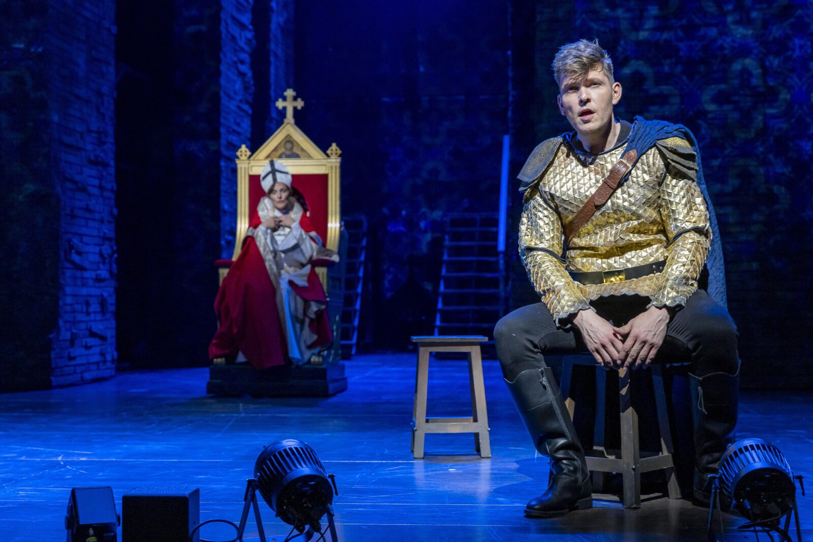 Sandy Mölling (Johanna), Dennis Henschel (Gerold), Fulda 2025 © Spotlight Musicals, Michael Werthmueller
