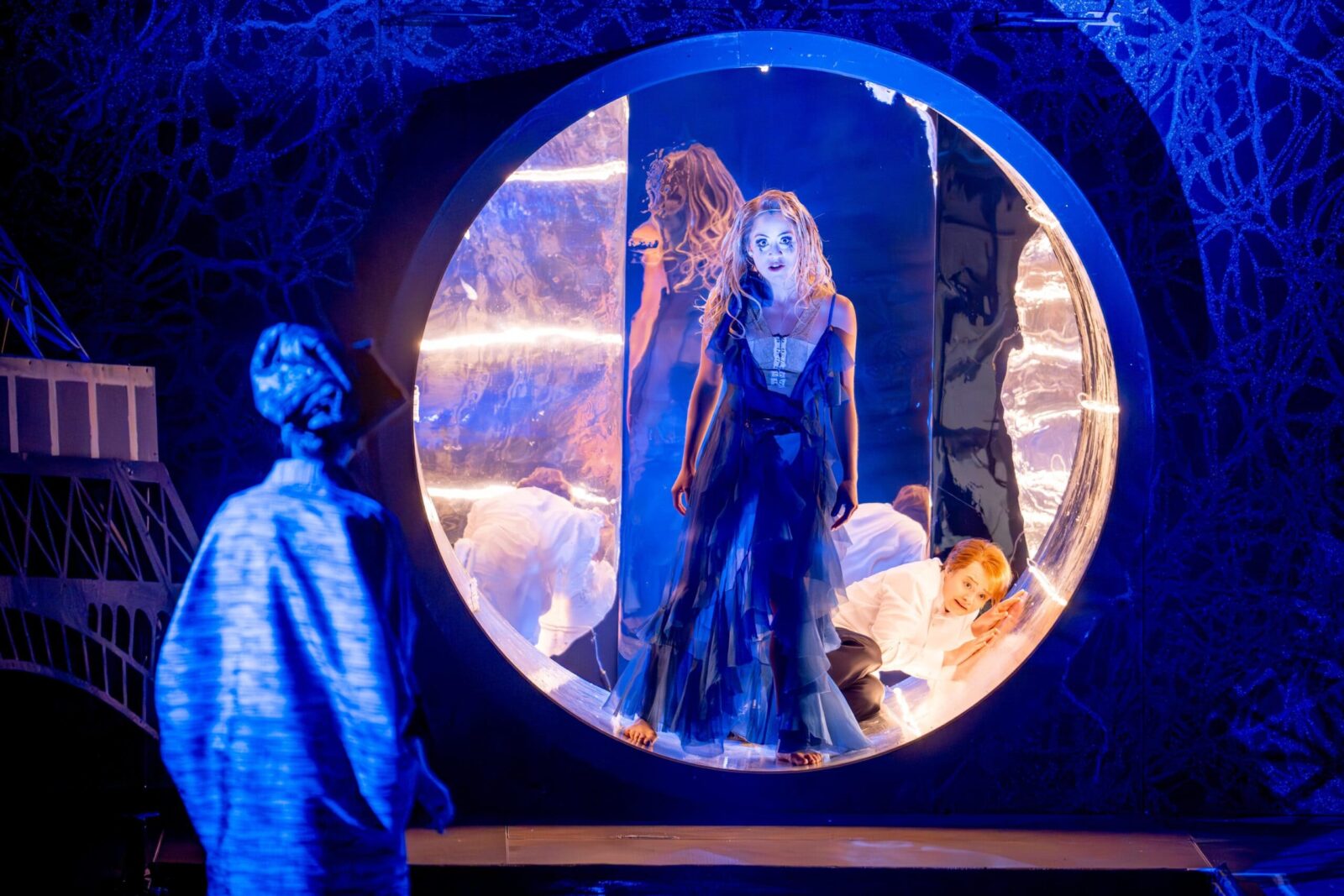 Manja Stein (Madame Giry), Sophia Gorgi (Meg Giry), Sarah Gadinger (Gustave) &copy; Andreas Lander