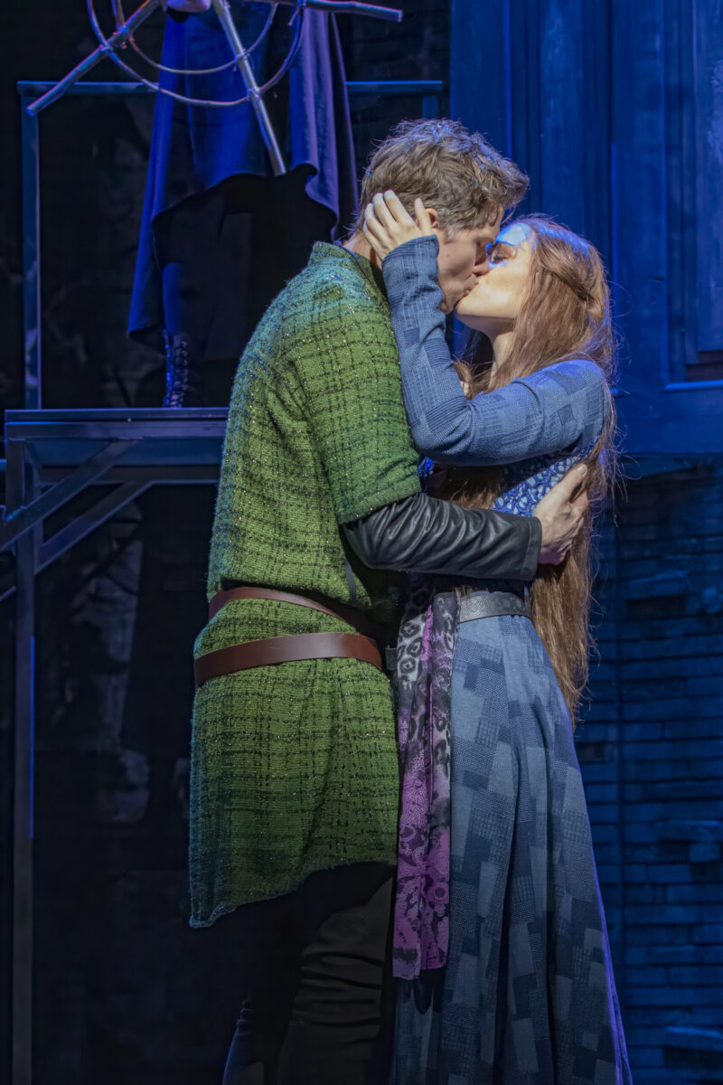 Mathias Edenborn (Gerold), Sabrina Weckerlin (Johanna), Die Päpstin (Fulda 2024) © Spotlight Musicals, Michael Werthmueller