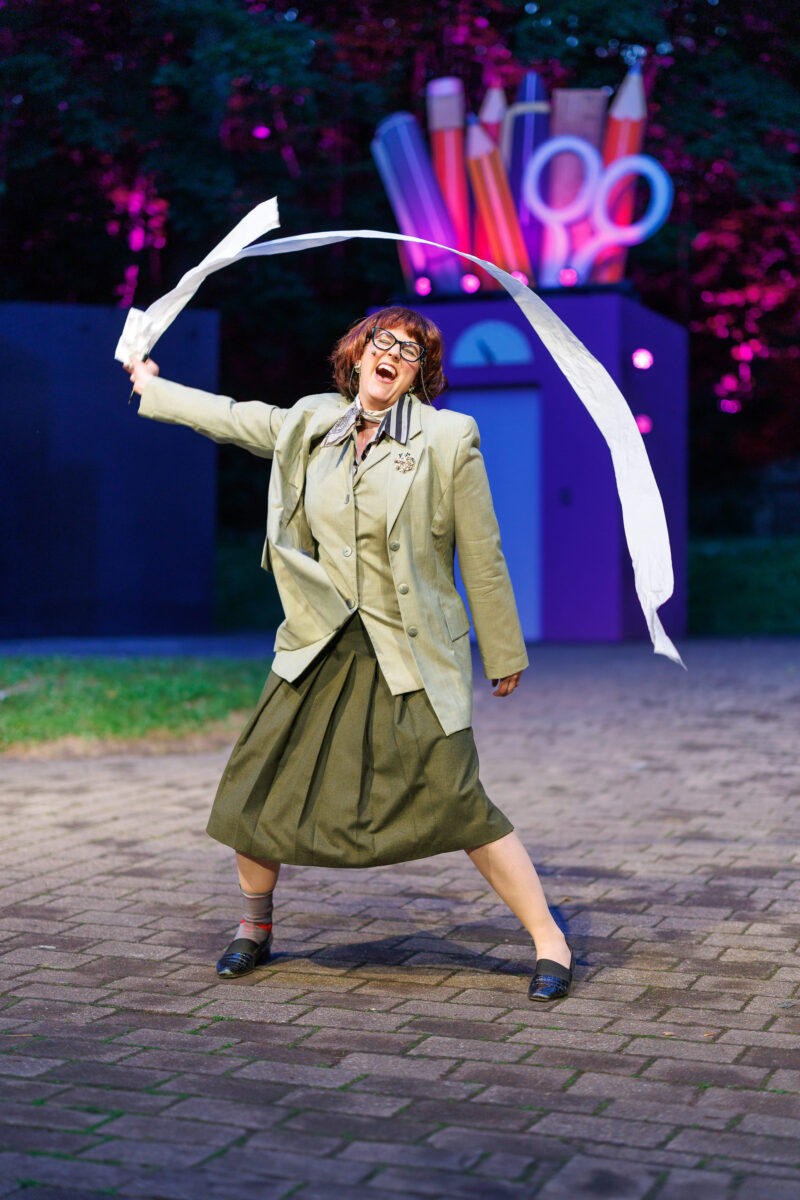 Kirstin Hünnefeld (Roz Keith) in "9 to 5" © Freilichtbühne Bökendorf e. V. | Björn Leisten