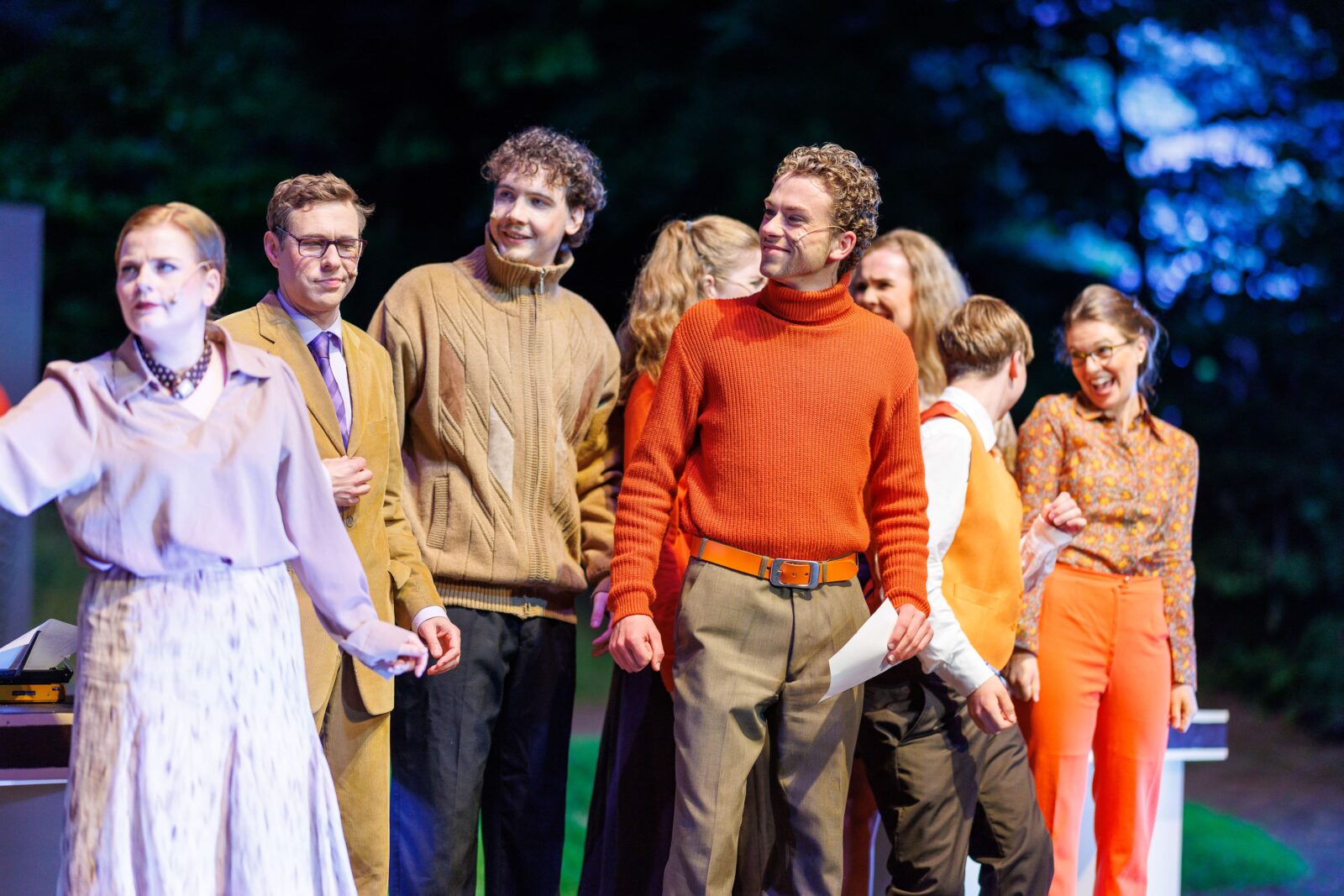 Ensemble von "9 to 5" © Freilichtbühne Bökendorf e. V. | Björn Leisten