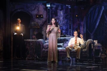 Robert Grubb (Max van Mayerling), Sarah Brightman (Norma Desmond), Tim Draxl (Joe Gilles) © Daniel Boud