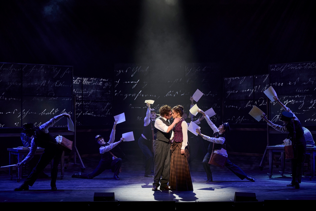 David Jakobs (Albert Einstein), Katia Bischoff (Mileva Marić ) © Ludwig Olah