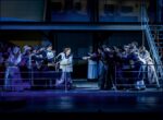 Elena Franke (Caroline Neville), Hector Mitchell-Turner (Charles Clarke), Ensemble &copy; Daniel Lagerpusch