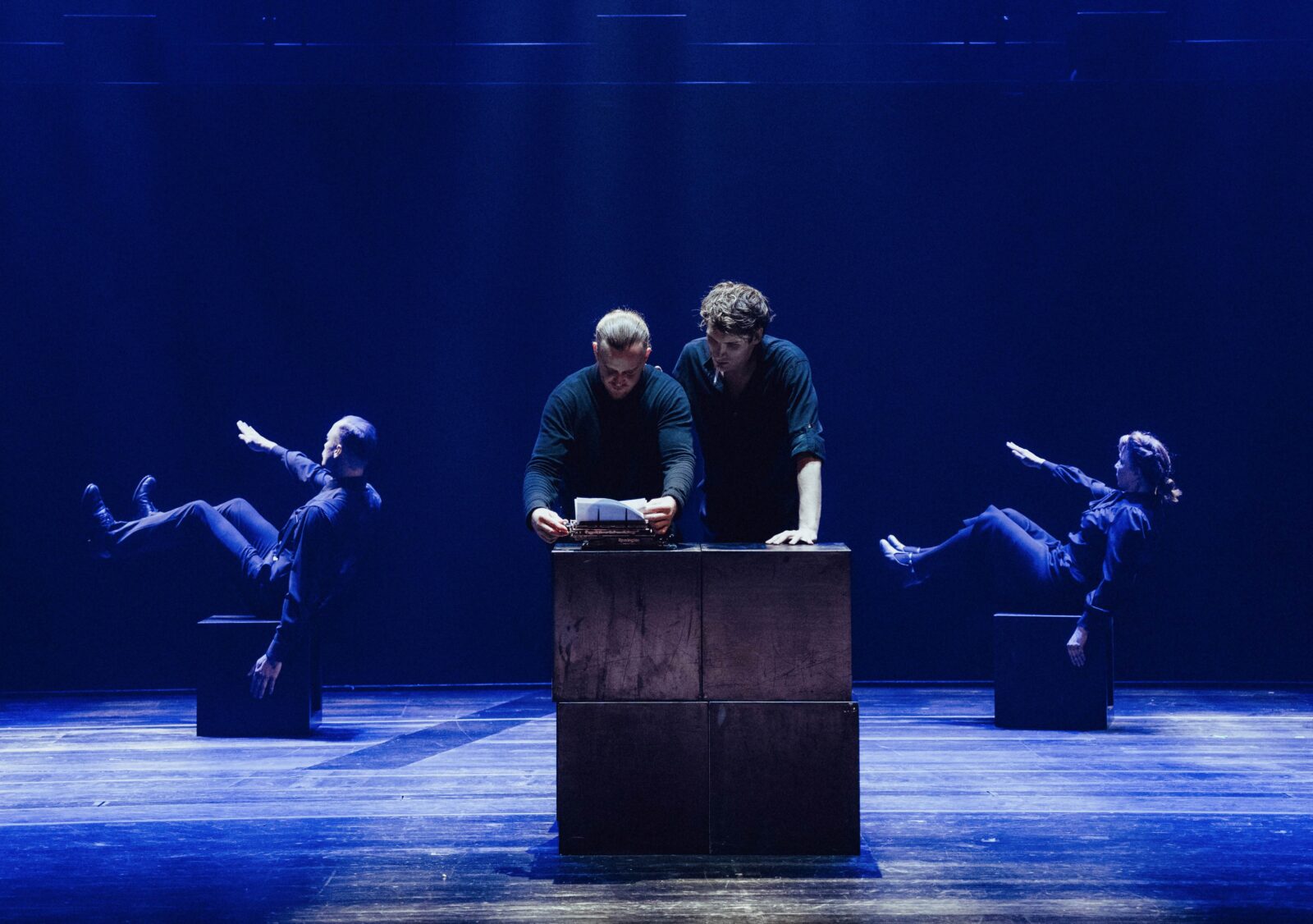 Jonathan Guth (Hans Scholl), Adam Demetz (Alexander Schmorell) &copy; Jonas Melcher