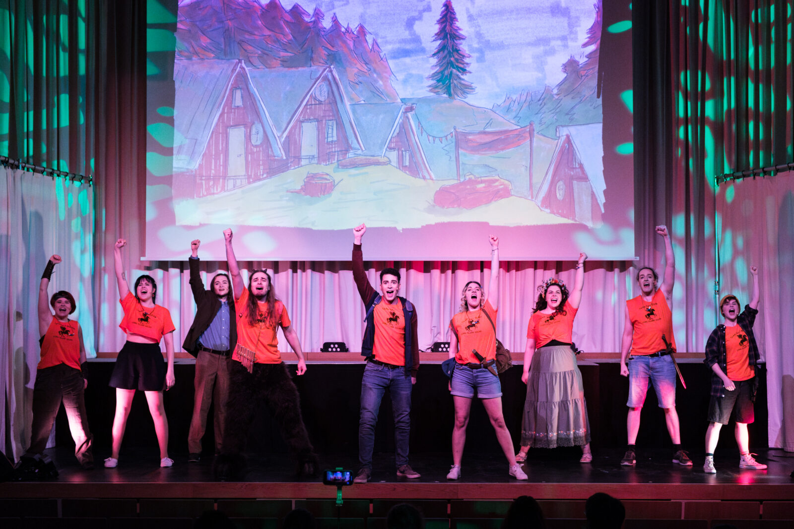 Ensemble von "Percy Jackson - Diebe im Olymp" © Tim Hartl