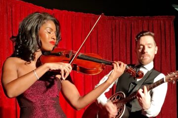 Sidonie Smith und Dennis Weißert bei "Swingin' in the Rain" © André Böke