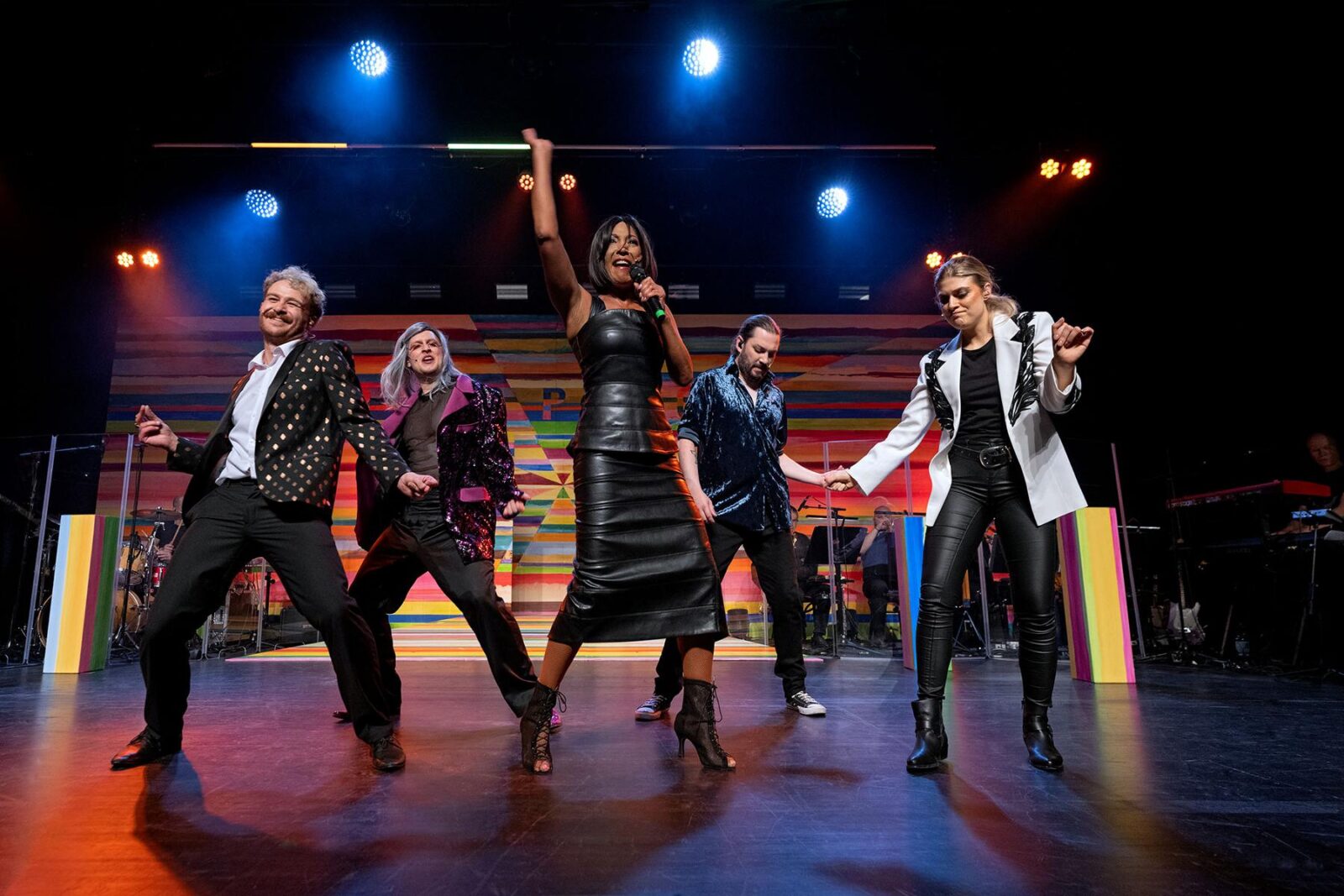 Marvin Moers, Jan-Hendrik Kroll, Peti van der Velde, Patrick Sühl, Lesley-Ann Eisenhardt © Volker Beushausen