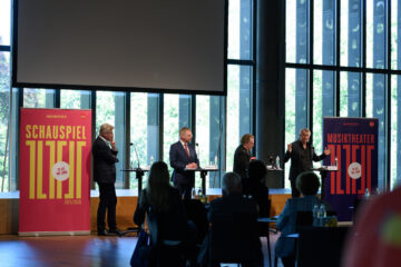 Pressekonferenz zur Spielplanpräsentation am Landestheater Linz &copy; Petre Moser