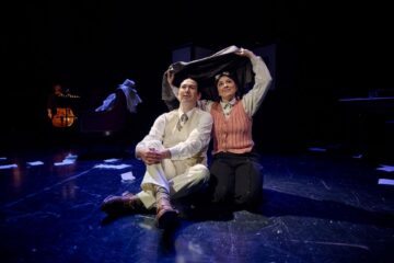 Daniel Nicholson (Jeevis Pendleton)und Joanna Lissai (Jerusha Abbott), © Martin Sigmund.